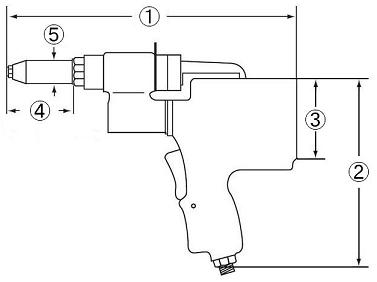 ロブスティック　ブラインドリベッター ロブテックス ブラインドリベット(1000本入) NSS56A 1箱（直送品